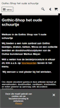 Mobile Screenshot of gothicshop.be